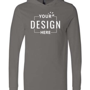 Jersey Hooded Long Sleeve Tee - Image 1
