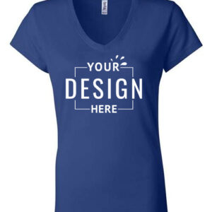 Women’s Jersey V-Neck Tee - Image 1