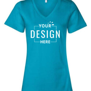 Women’s Relaxed Jersey V-Neck Tee - Image 1