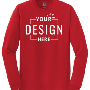 Gildan - DryBlend 50 Cotton/50 Poly Long Sleeve T-Shirt. 8400